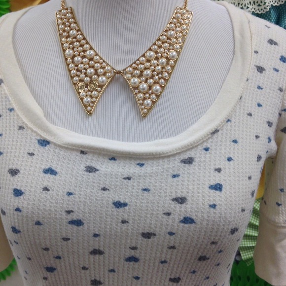 🚫SOLD 🚫Heart Print Thermal Top 💙 - Picture 2 of 2