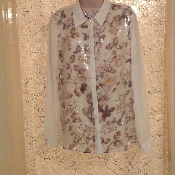 AMERICAN. GLAMOUR Tops - AMERICAN  GLAMOUR. SEQUIN SHIRT  just lowered 🎄🎁