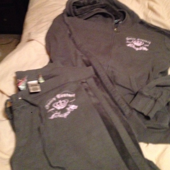 Grey juicy sweats- reserved for BC