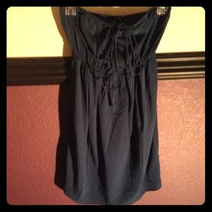 Blue silky O'Neil beach dress