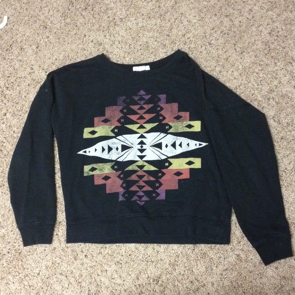 SOLD aztec pullover sweater - Picture 1 of 1