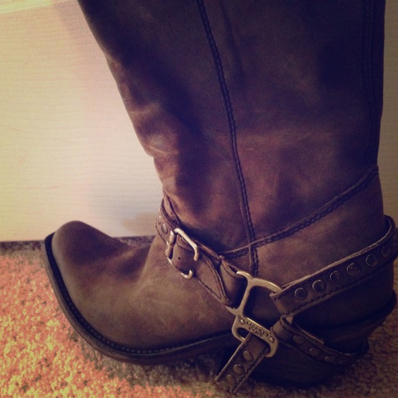 Over the knee riding/cowboy boots by black liberty