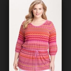 Multi colored sweater