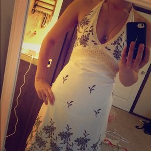 🚫TRADED🚫Floral halter dress