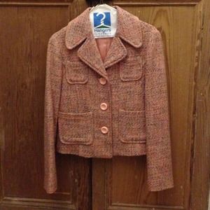 Pink Tweed Jacket