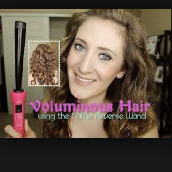 Nu.Me reverse curling pink wand, - Picture 2 of 4