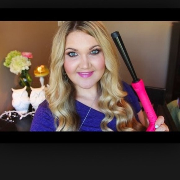Nu.Me reverse curling pink wand, - Picture 4 of 4