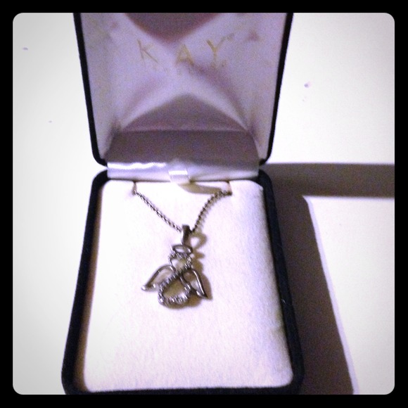 OPEN HEARTS COLLECTION necklace and charm from KAY