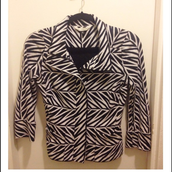 DVF Printed Knit Jacket - Picture 2 of 3