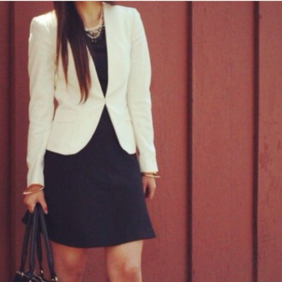 White blazer