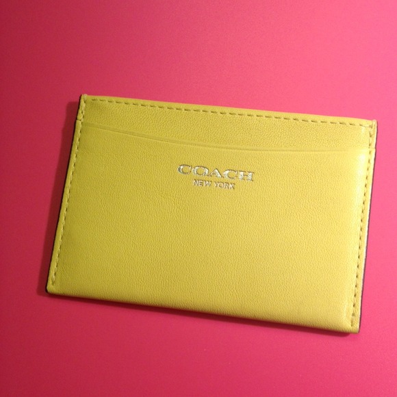 Authentic Coach card case