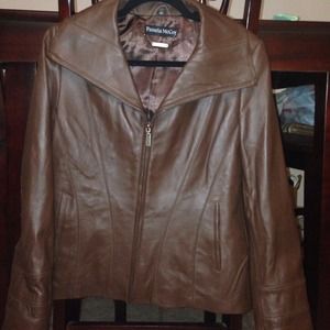 Pamela McCoy REAL leather Jacket