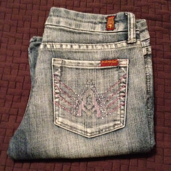 7 for all Mankind Denim - RESERVED!!!New distressed 7 for All Mankind jeans