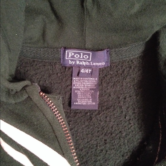 🚫🚫🚫 SOLD 🚫🚫🚫Toddler Polo Hoodie - Picture 2 of 3