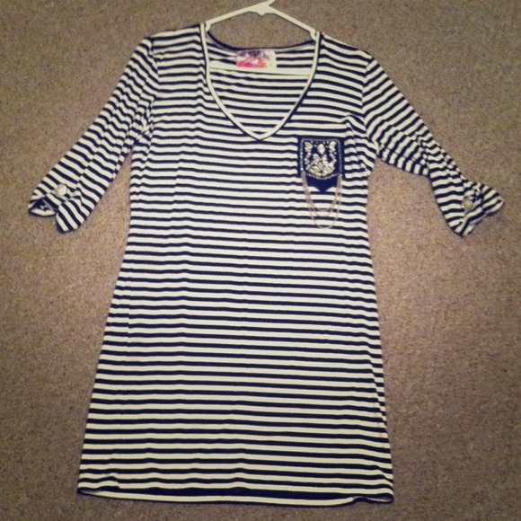 striped dress