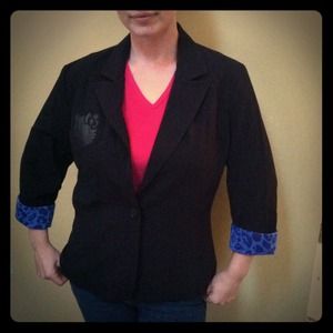 Hello Kitty black blazer