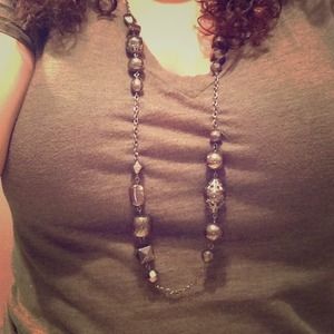 Metal Bead Necklace