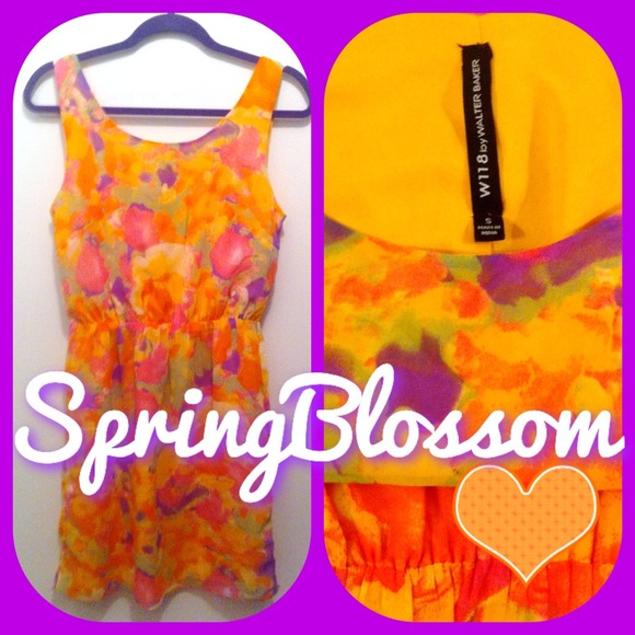 W118 Spring Blossom Dress MSRP $158