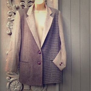 Dumas Multi Pattern Wool Jacket