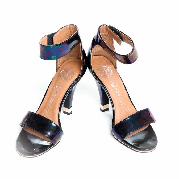 Jeffrey Campbell Charvet holographic heel