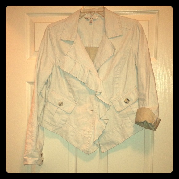CAbi Ruffle Up Jacket