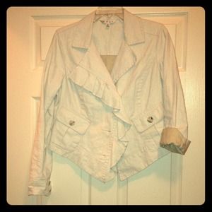 CAbi Ruffle Up Jacket