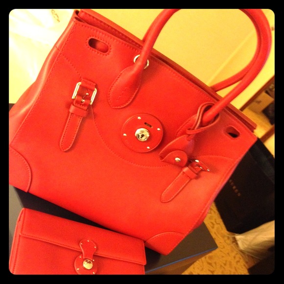 Ralph Lauren Ricky bag w/ wallet