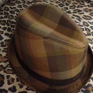 Goorin Bros Fedora Plaid Hat