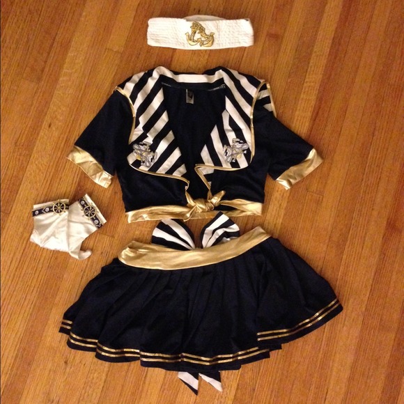 ⚓️🎃⚓️Sailor Girl Costume, 2 piece 🎃⚓️🎃