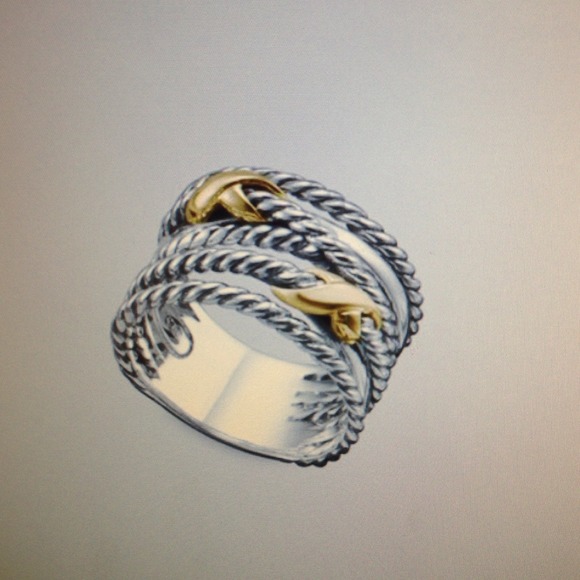 SOLD to Brilla💯David Yurman Double Crossover Ring