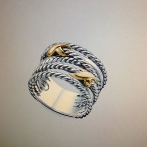 SOLD to Brilla💯David Yurman Double Crossover Ring