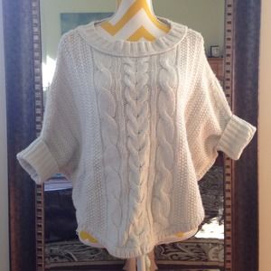 Ann Taylor Loft Knit poncho