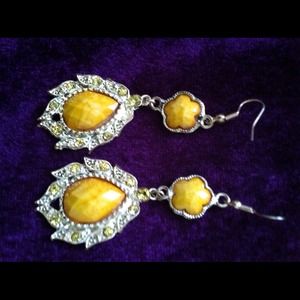 YELLOW EARRINGS