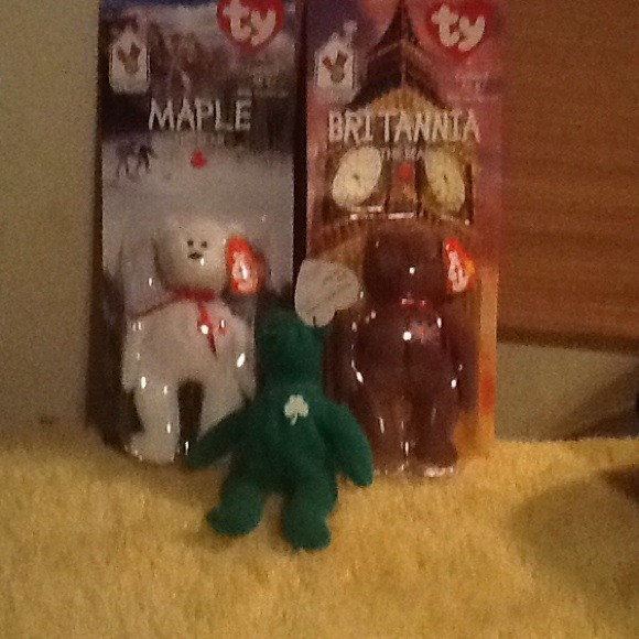 3 beanie baby bears!! Brand new