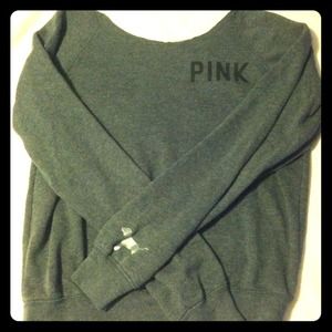 Victorias Secret PINK wide neck sweatshirt