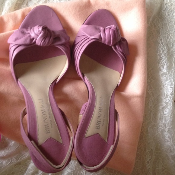 BrunoMagli Pink Sandals - Picture 2 of 2
