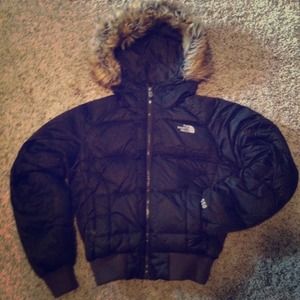 The northface brown 550 Coat