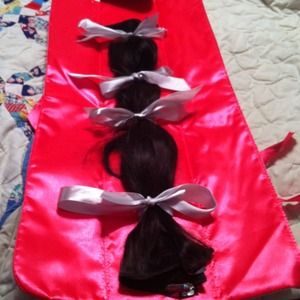 Human hair extensions