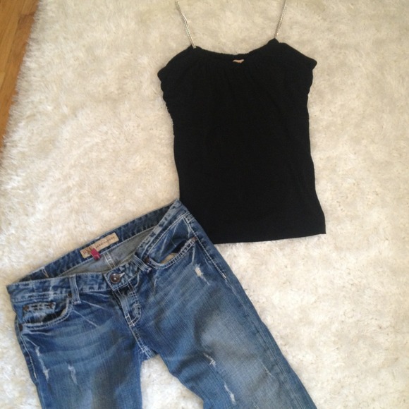 Super cute Michael Kors tank w chain straps