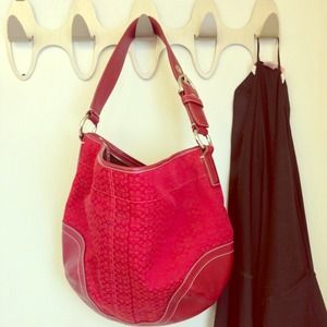 Signature Red Coach Purse