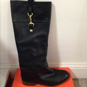 Coach boots Genuine leather