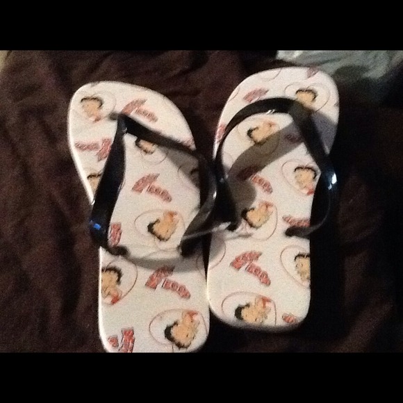 New Betty Boop flip flops...SOLD!!!!!!!!!