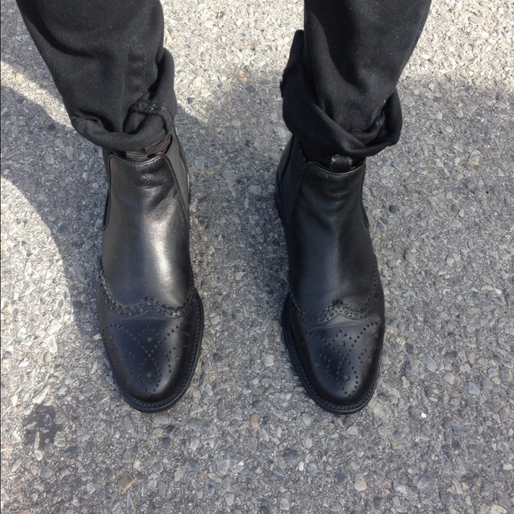 Joan and David baroque chelsea boots