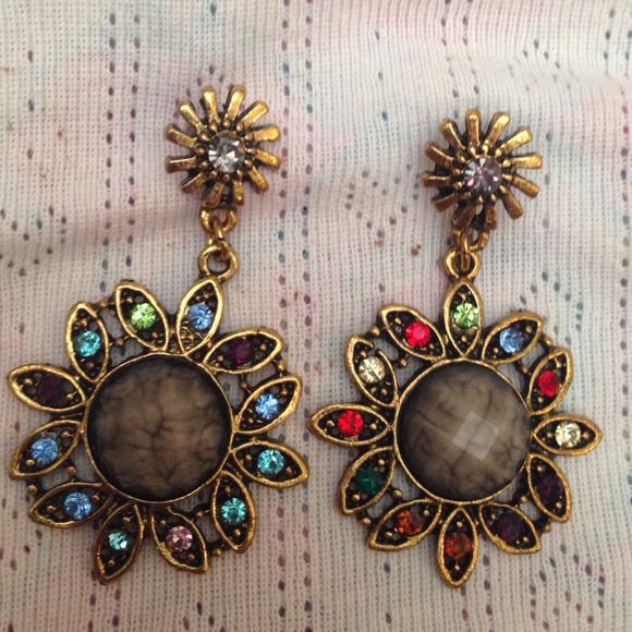 Diamond earrings