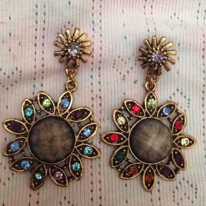 Diamond earrings