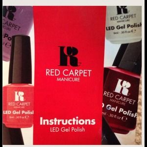 Sold REDUCEDRed carpet gel light plug in light w/
