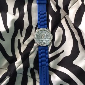 Blue tribal watch! Never worn