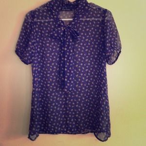 Foreign exchange blouse