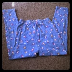 Girls hello kitty PJ pants
