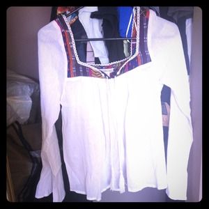 Bohemian billabong blouse